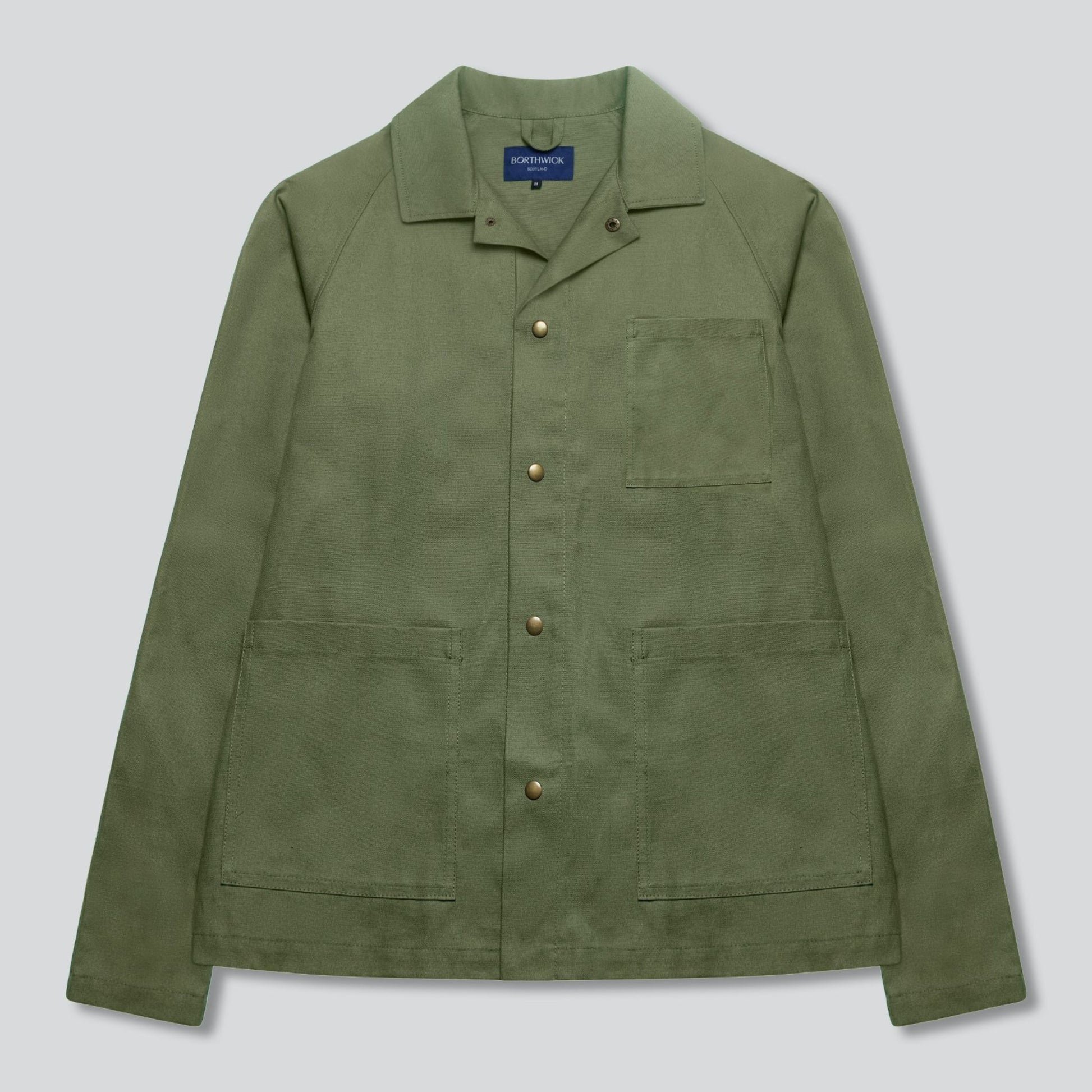 Olive chore coat