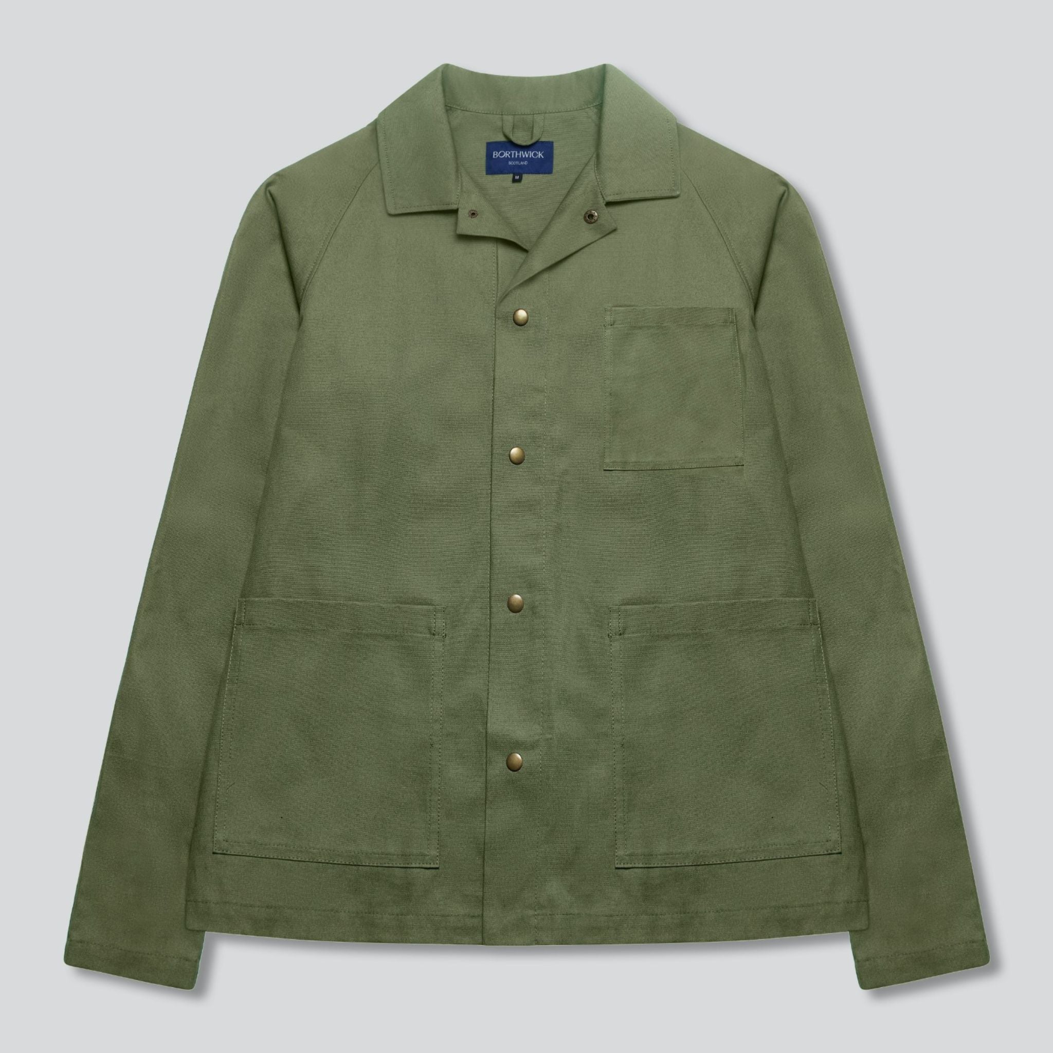 Olive chore coat