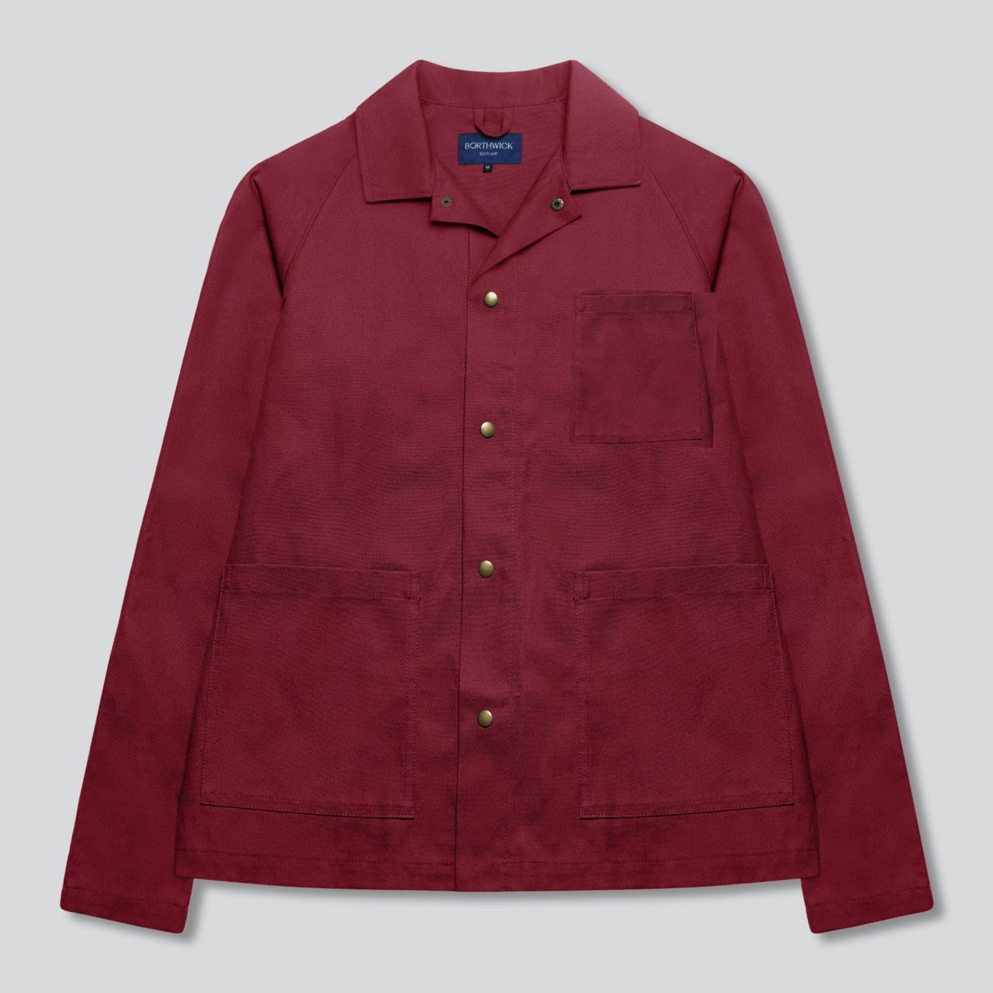 Borthwick chore coat in red