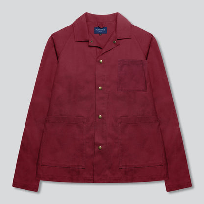 Borthwick chore coat in red