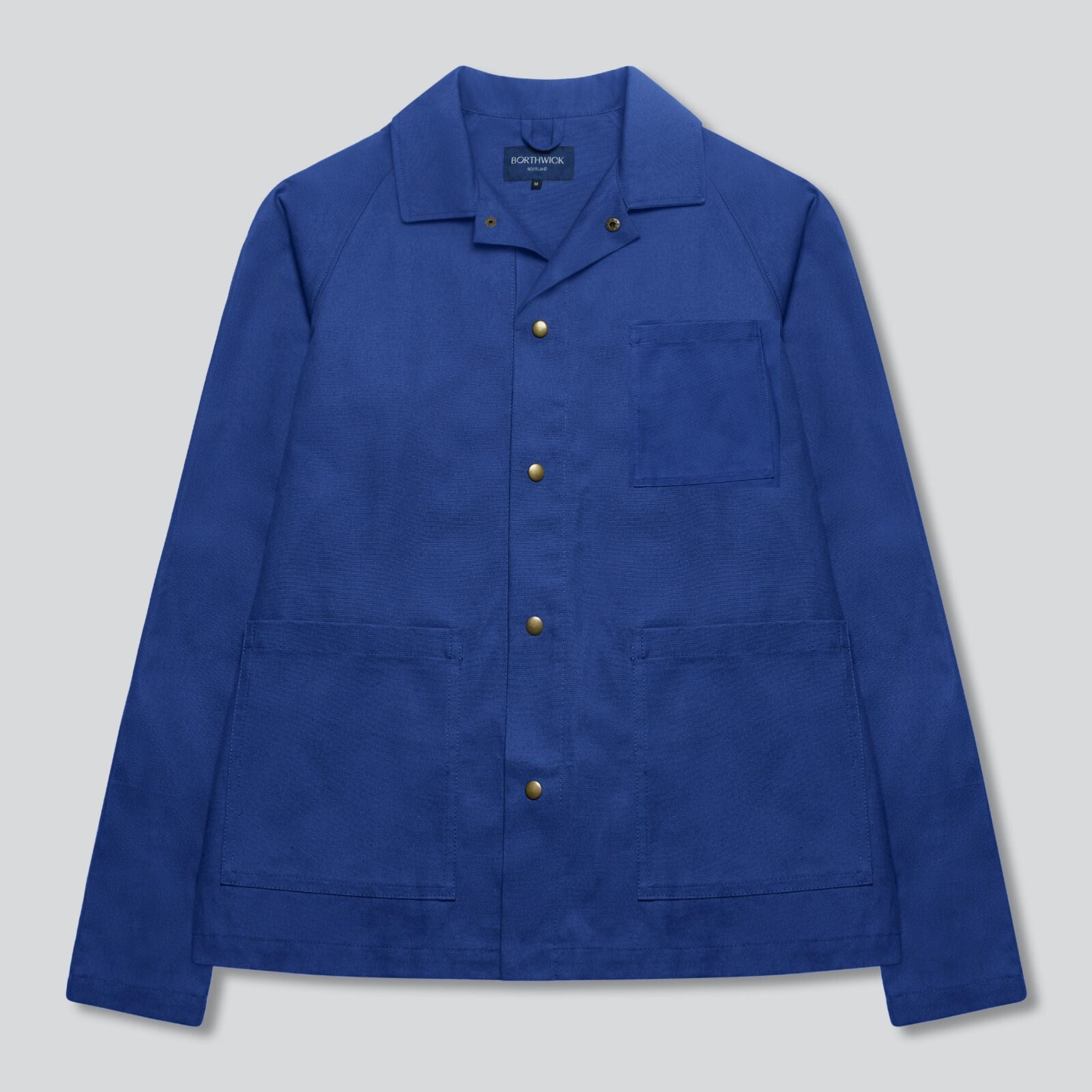 Blue chore coat