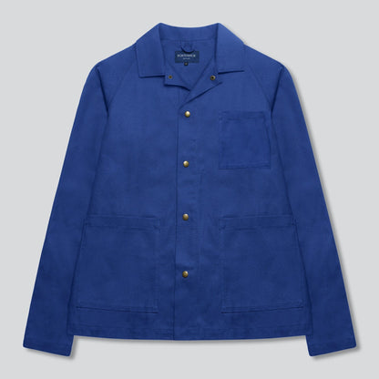Blue chore coat
