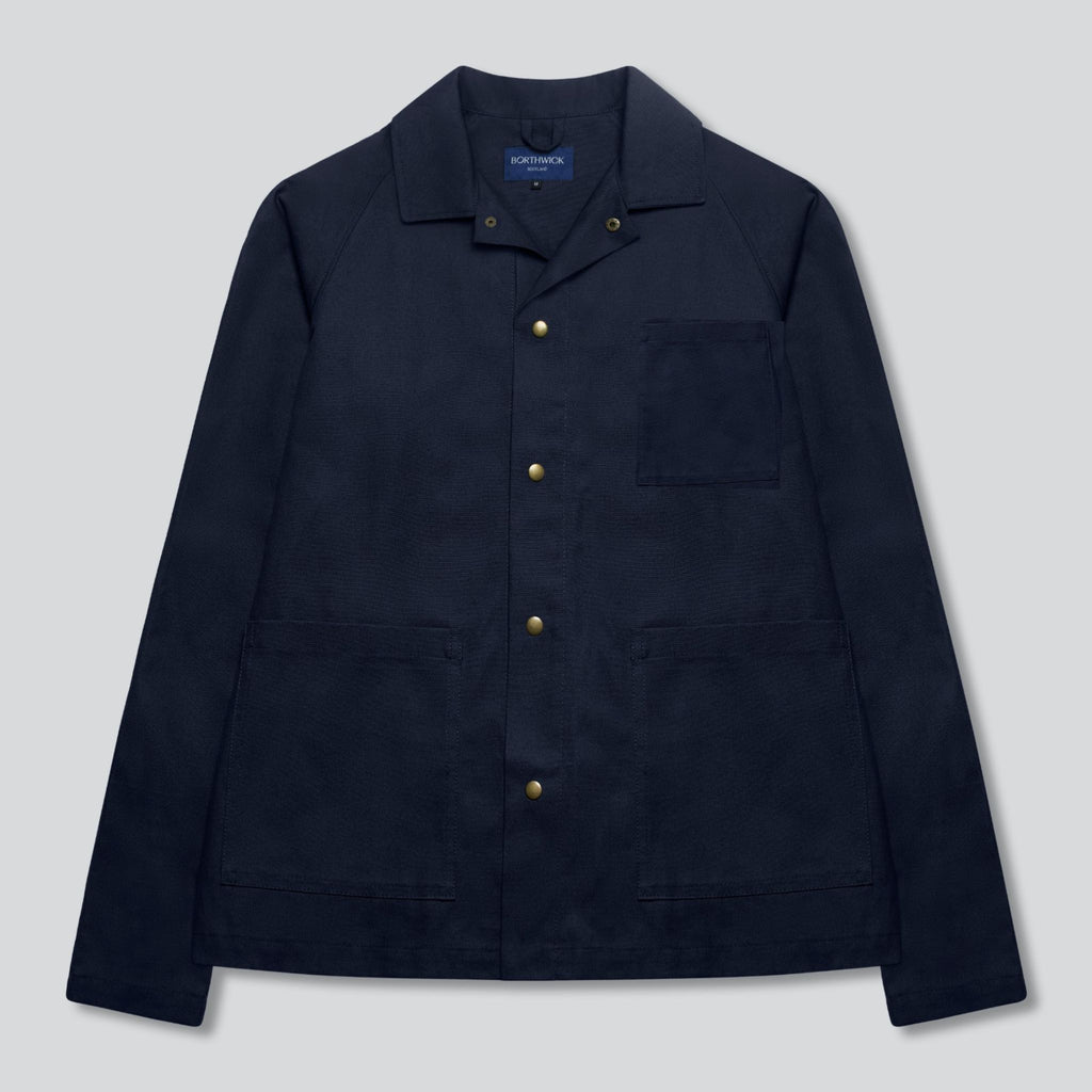 Navy chore coat
