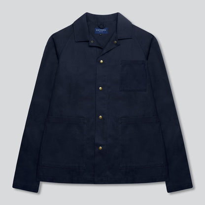 Navy chore coat
